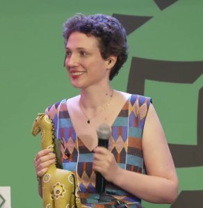 Vera de Kok - media contributor of the year 2025 - Wikimania Nairobi